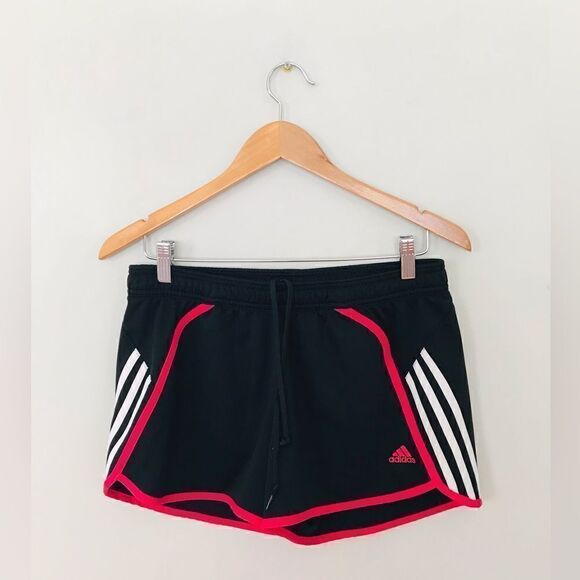 Vintage Adidas shorts in black and pink. Size medium - Picture 1 of 4
